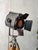 Gray Industrial Studio Spotlight Floor Lamp on Berlebach Wooden Tripod from ADB, Belgium, 1960s For Sale - Image 8 of 15