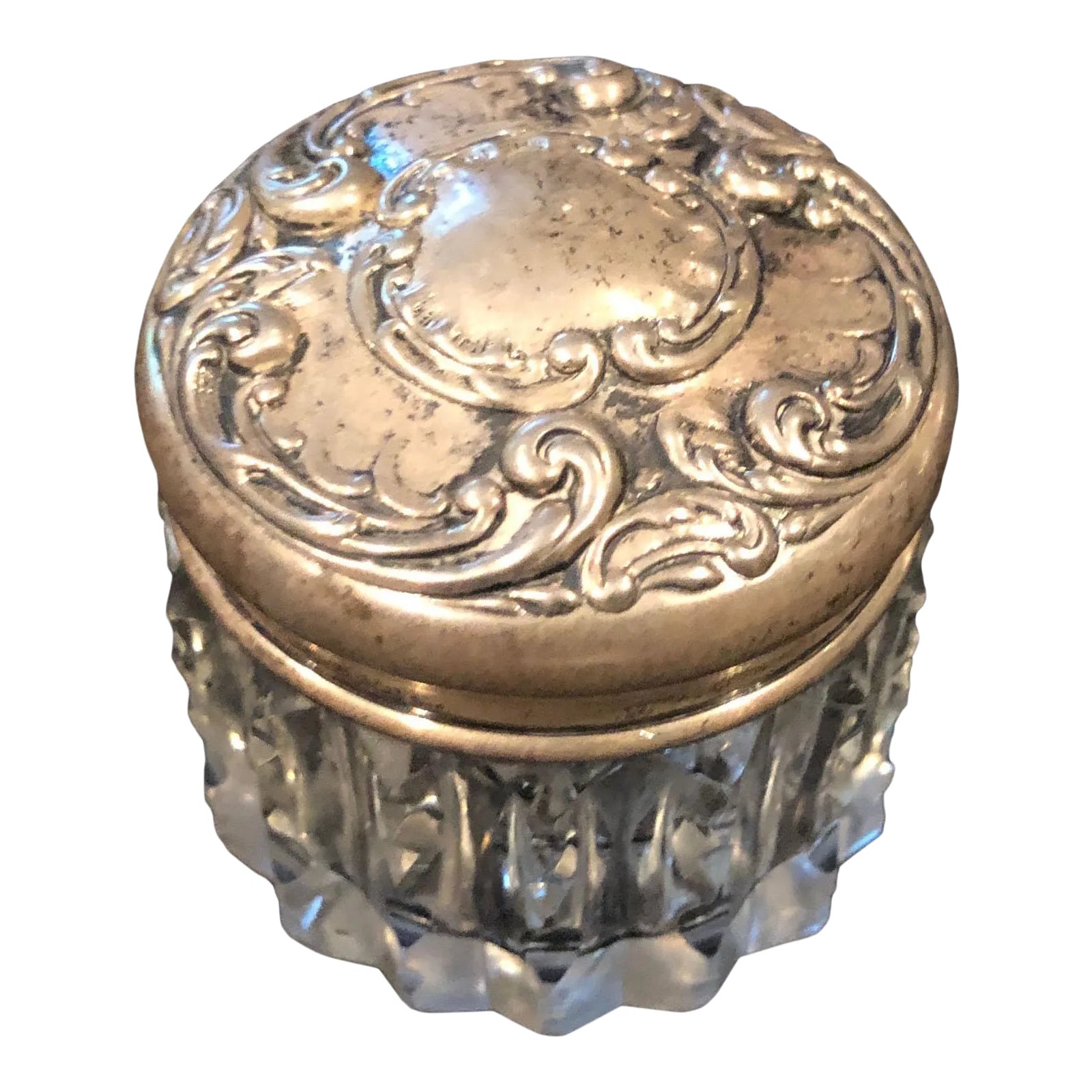 Antique 19th Century Vanity Jar Chairish