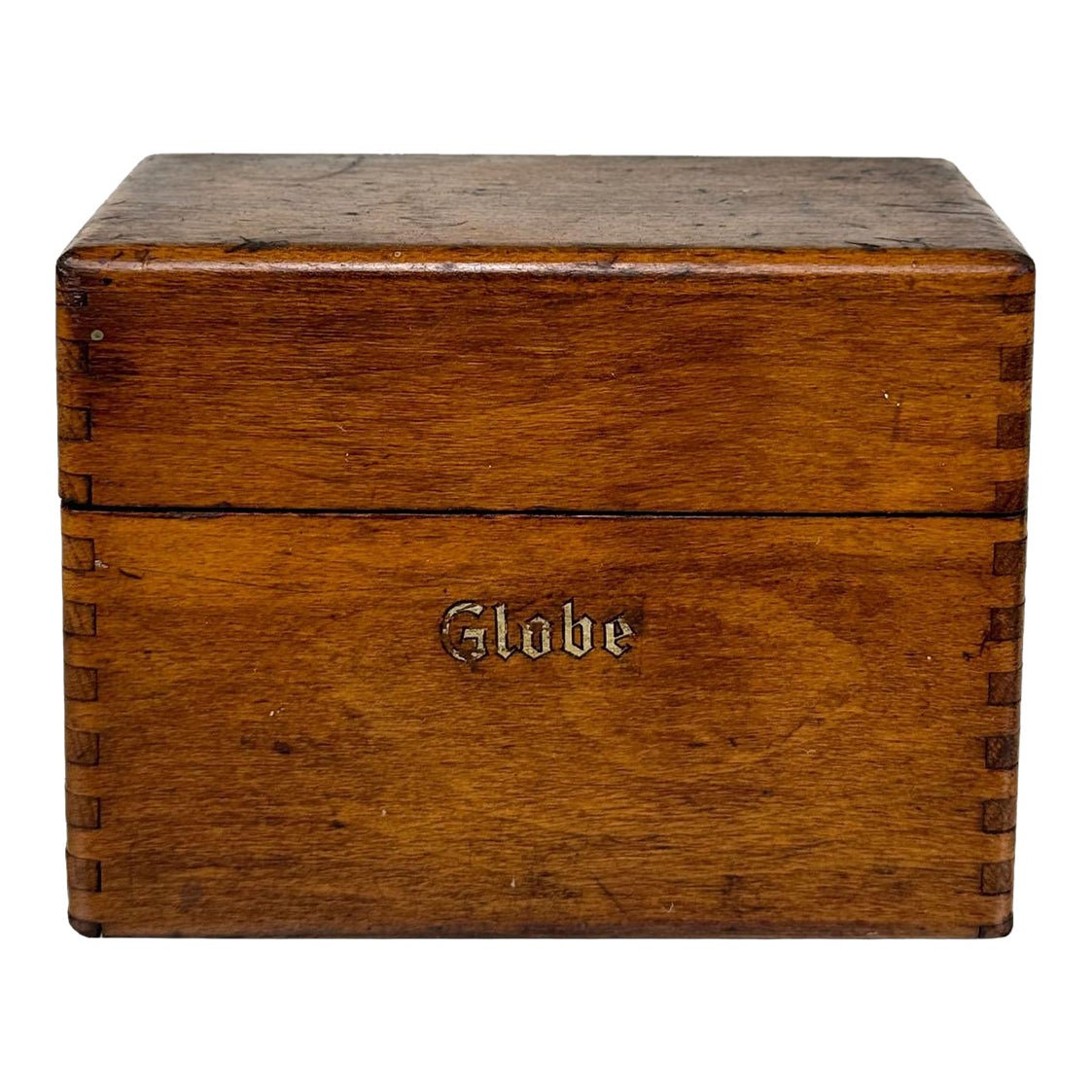 Antique Globe Wernicke Wooden Card Catalog File Storage Box Chairish