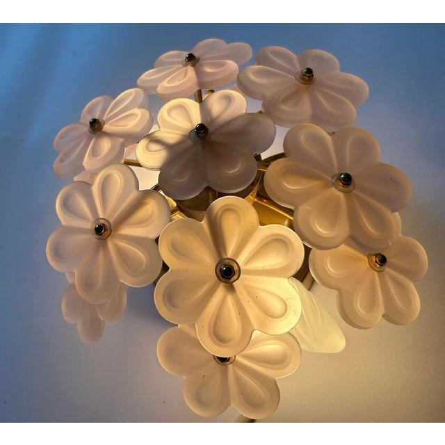 Ballerina Pink Wall Light in Murano Glass, 1980s For Sale - Image 4 of 18