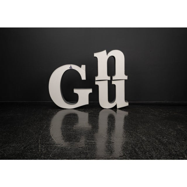 Plastic Gun LED Letters, 1980s, Set of 3 For Sale - Image 7 of 18