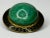 Beautiful Malachite & Greek Key Enamel Brooch, c.1865 – Neoclassical Revival For Sale - Image 13 of 16