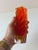 Venetian glass art from the 1970s: This block vase by Vetreria Artistica Oball from Murano captures light in a captivating...