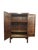 Early 19th Century 87" Tall Antique Chinese Tapered Cabinet With Large Brass Hardware For Sale - Image 5 of 5