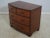 Traditional Pair Ethan Allen Bamboo Bow Front Chests For Sale - Image 3 of 18