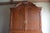 Antique Oak Biedermeier Cabinet For Sale - Image 3 of 10