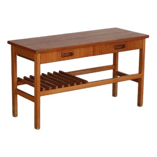 Vintage Swedish Side Table, 1960s For Sale