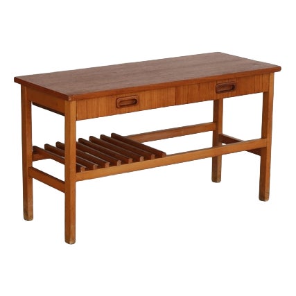 Vintage Swedish Side Table, 1960s For Sale