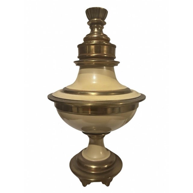 Stiffel Gorgeous Hollywood Regency Stiffel Lamps - 2 Available $1125 Each/$2250 for Pair! Perfect Statement for Your Living Space! For Sale - Image 4 of 5