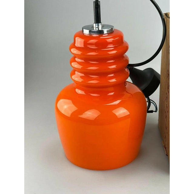 60s 70s Peill & Putzler Hanging Lamp Glass Space Design Lamp Item: lamp Manufacturer: Peill & Putzler Condition: good Time...