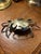 Brass Mid 20th Century Solid Brass Crab Ashtray or Trinket Dish For Sale - Image 8 of 8