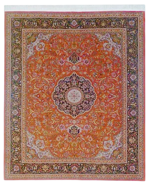 Chinese Rug in Silk, 1990s