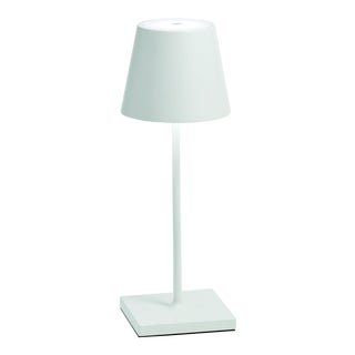 Zafferano Poldina Pro Mini Cordless Lamp in White For Sale