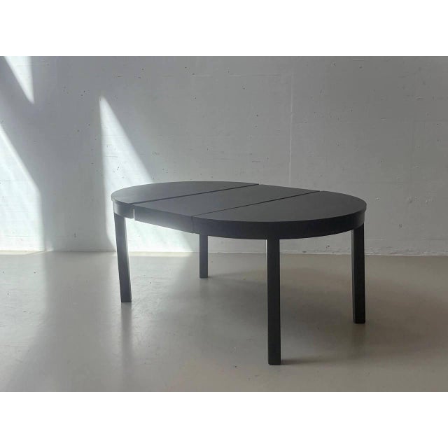 Bjursta Extendable Dining Table in Black-Brown from Ikea For Sale - Image 13 of 16