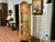 Hollywood Regency Weiman Vintage Hollywood Regency Style Gold Lighted Curio Display Cabinet 1940s Lighted With Drawer For Sale - Image 3 of 17