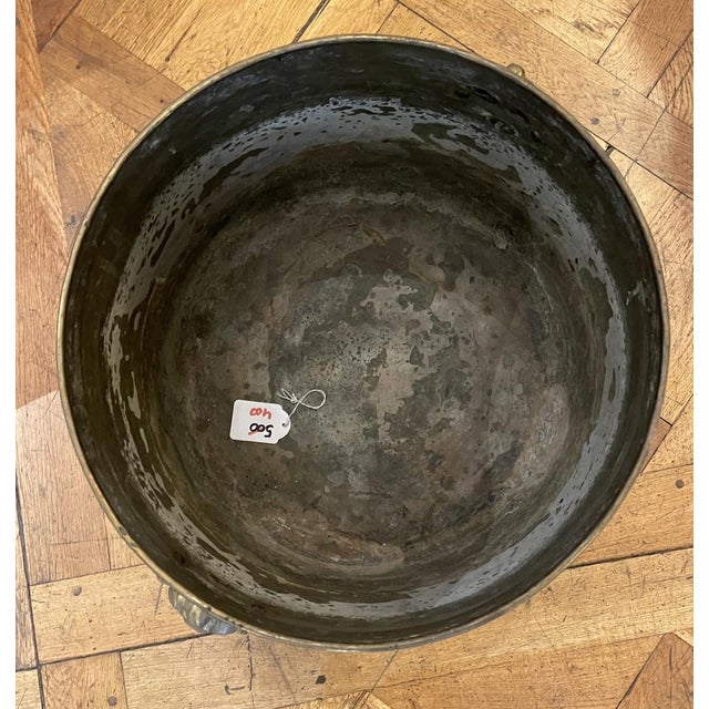 19th Century English Coal Bucket in Brass For Sale - Image 6 of 7