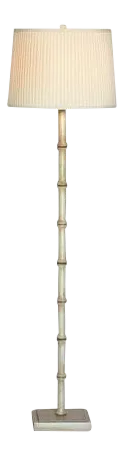 Lauderdale Ivory Floor Lamp 63"h