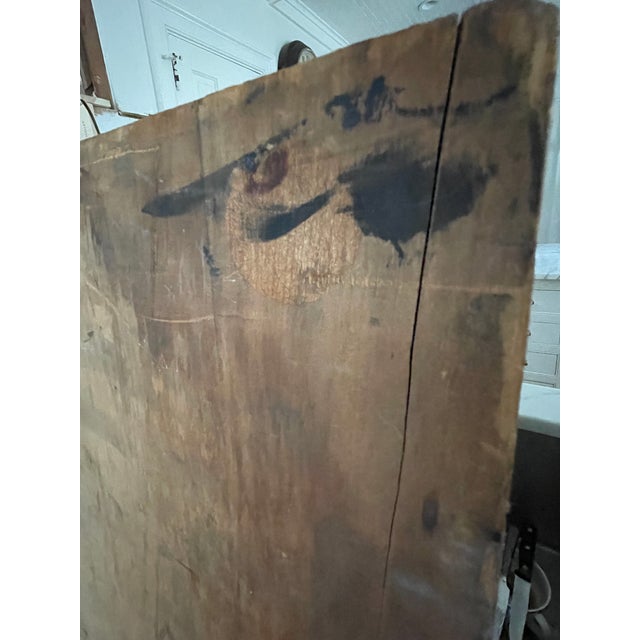 Pair of Large Early 1900's Wooden Advertisement Poster Printing Blocks for "Fearless Greggs" For Sale - Image 10 of 13