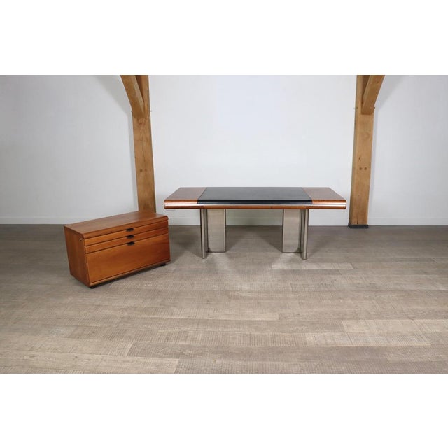 Set of Executive Desk and Credenza by Hans von Klier for Skipper, Italy, 1972 For Sale - Image 14 of 14