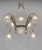 1920s French Art Deco Chandelier by Jean Gauthier 1930 France For Sale - Image 5 of 11