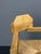 Postmodern Brutalist Dutch Oak Corner Chair with Rush Seat, 1970s For Sale - Image 11 of 18