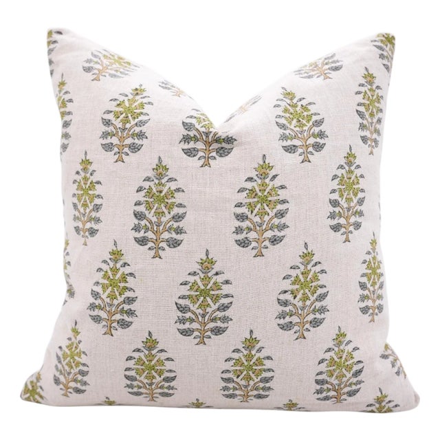 Fabdivine Cozy Throw Pillow Covers Handmade Block Print for Bedroom & Living Room Size- 26x26- Gunaari For Sale