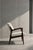 Vintage Scandinavian Teak White Armchair by Inge Andersson for Bröderna Anderssons, 1960s For Sale - Image 4 of 18