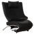 Solo 699 Armchair in Anthracite Leather from WK Wohnen For Sale