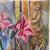 1950s 'Still Life, Amaryllis Lilies' by Jules Schyl, 1952, Expressionist, Danish, Aurora, the Twelve For Sale - Image 5 of 11