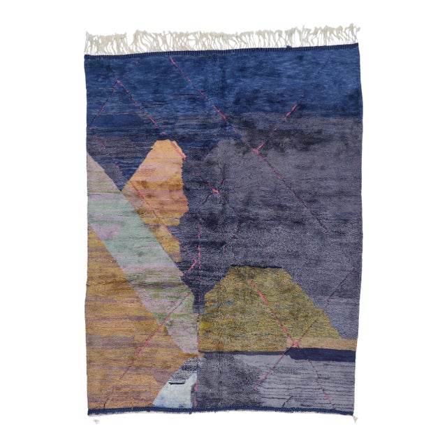 Berber Moroccan Rug - 08'11 X 11'06 For Sale