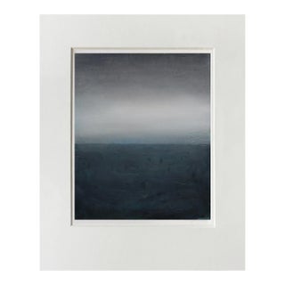 Contemporary Abstract Cold Wax, Oil Stick and Mixed Media on Canvas Paper "Umi 6" by Janise Yntema For Sale