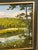 1980s 1980s Howard Hopkins Jr Queens Ann’s Lace Oil on Canvas Landscape Painting For Sale - Image 5 of 6