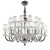 Transparent Murano Glass Chandelier by Simoeng for Simoeng For Sale