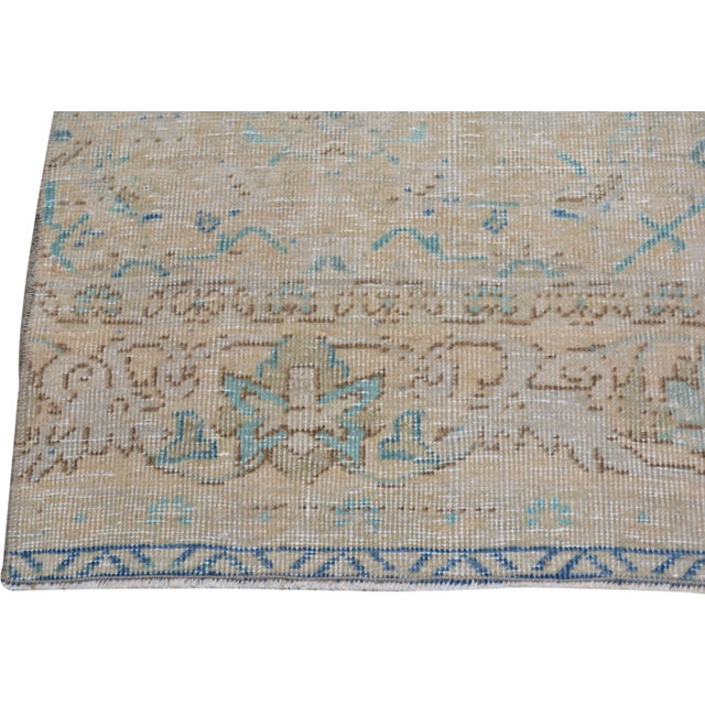 Traditional Vintage Malayer Hand Knotted Wool Rug, 3'3"x10'6" For Sale - Image 3 of 4
