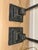 Metal 1970s Cambridge Lamps Inc. Neoclassical Style Black Floor Lamps Pair For Sale - Image 7 of 12