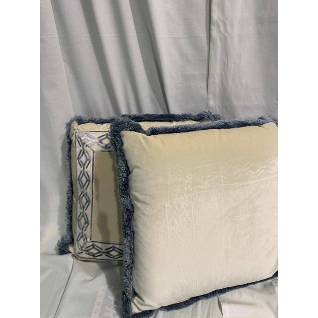 Set of 2 Decorative Pillows For Sale - Image 4 of 4