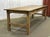 Rustic Early 20th Century Poplar Farmhouse Table For Sale - Image 3 of 14