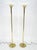 Pair of Clover Shape Base Trumpet Shades Brass Floor Lamps c1970s For Sale - Image 14 of 18