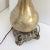 Vintage Eglomise Cherub Rococo Lamp For Sale - Image 4 of 8