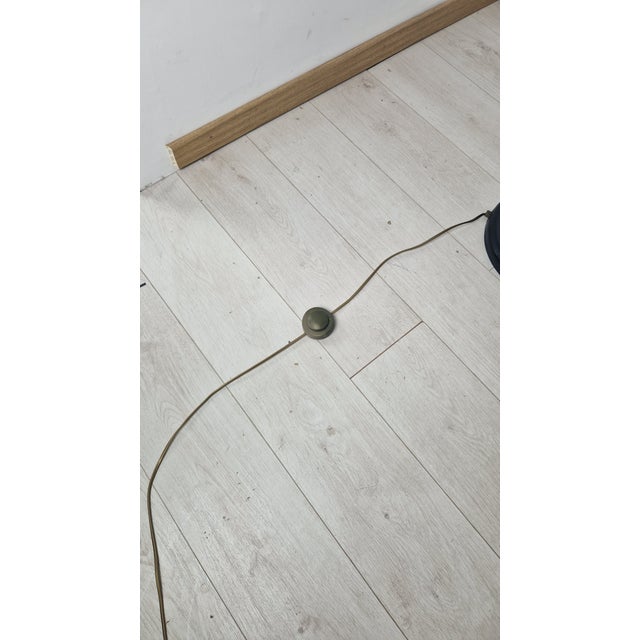 Floor Lamp in Iron, Brass and Glass by Rossini, 1980s For Sale - Image 9 of 14