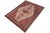 Enhance your home with this exquisite hand-knotted Super Kazak rug, crafted from fine hand-spun wool and dyed with all-...