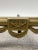 Metal Vintage French Louis XVI Brass Andirons With Acorn Finials & Swag Detail, a Pair For Sale - Image 7 of 9