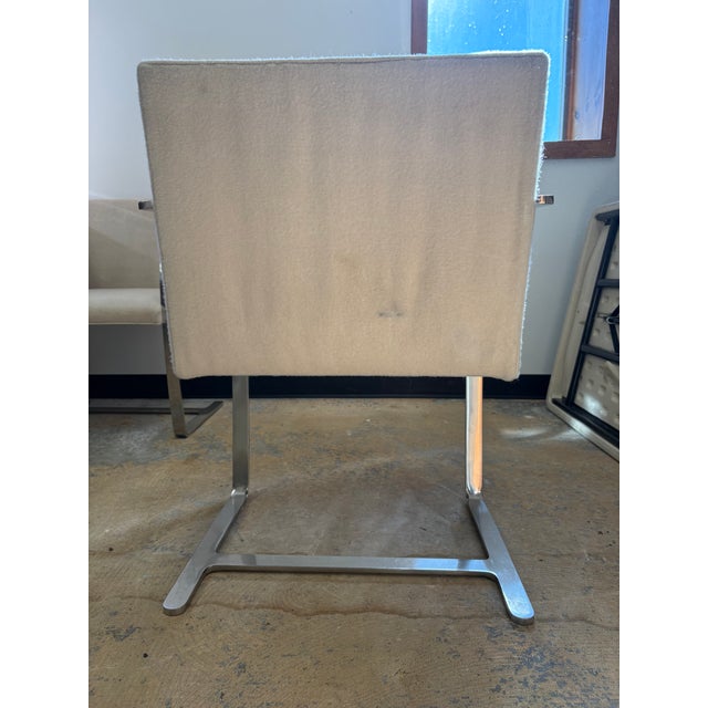 1960s Mies Van Der Rohe Brno Flat Bar Chairs by Treitel-Gratz, Set of 6 For Sale - Image 11 of 18