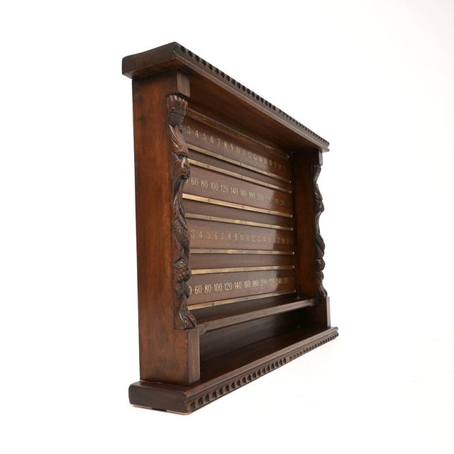 Late 19th Century Antique Victorian Snooker Scoreboard, 1880s For Sale - Image 5 of 12