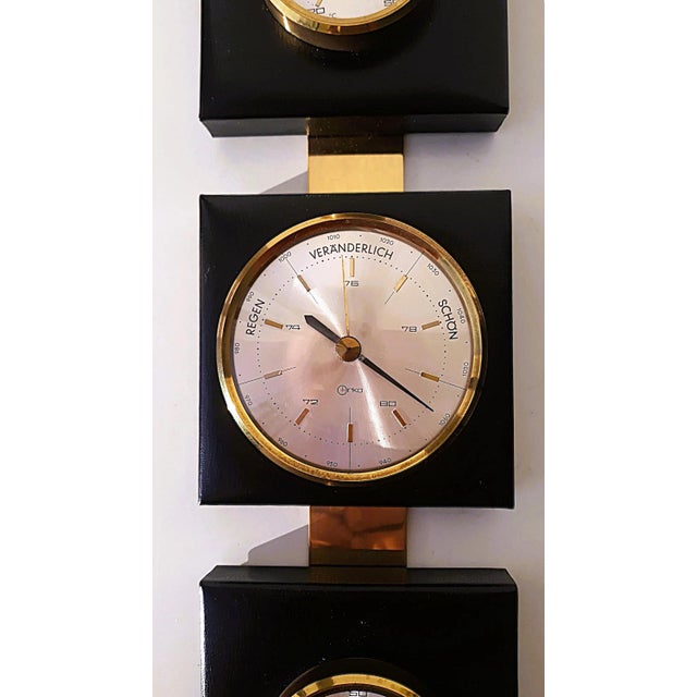 Weather Station Hygrometer Barometer, 1970s For Sale - Image 9 of 11