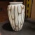 Mid-Century Modern Mid Century Modern Japanese Drip Glaze Brown and White Vase For Sale - Image 3 of 6