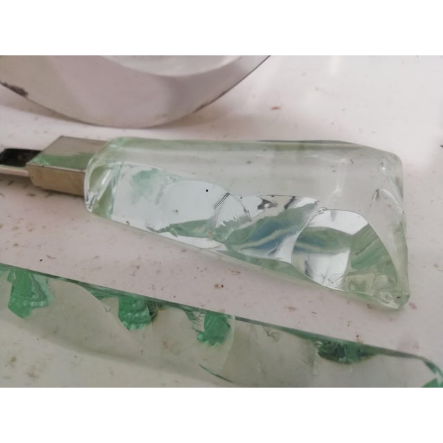 1950s Vintage Italian Desk Set by Pietro Chiesa for Fontana Arte, 1950s, Set of 5 For Sale - Image 5 of 10