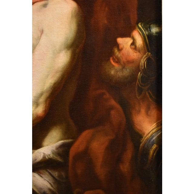 Workshop of Valerio Castello, Ecce Homo, 1650, Oil on Canvas, Framed For Sale - Image 7 of 17