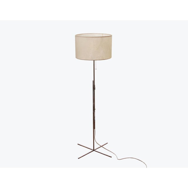 Minimalist Height-Adjustable Floor Lamp in Chrome, 1970s For Sale - Image 15 of 15