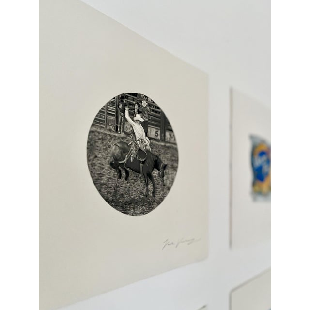 'First Time at the Rodeo' Original Framed Drawing For Sale - Image 4 of 5